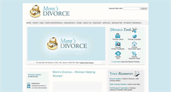 Desktop Screenshot of momsdivorce.com